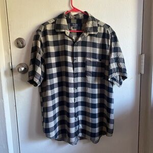 Silk checkered Nat Nast button down shirt